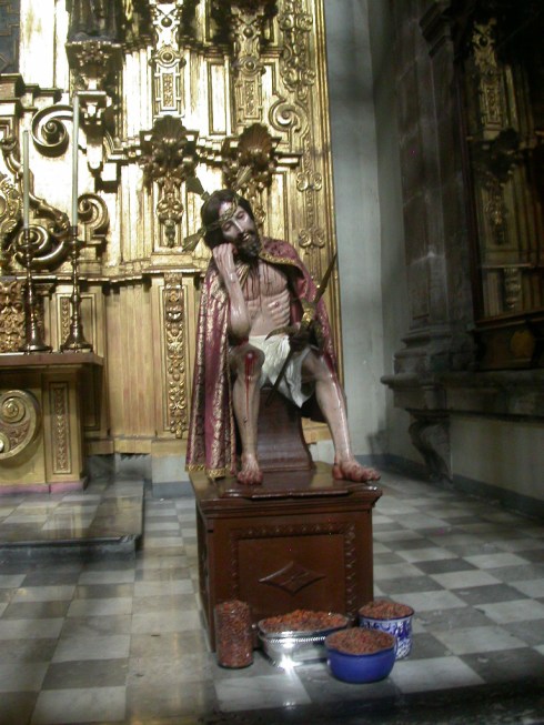 Our Lord of Cacao, got his name from the cacao beans offered by the poor indigenous people