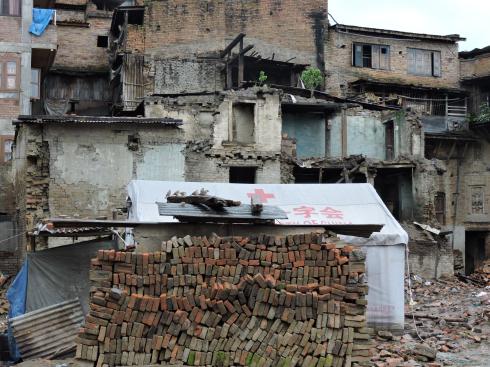 when half your flat breaks away