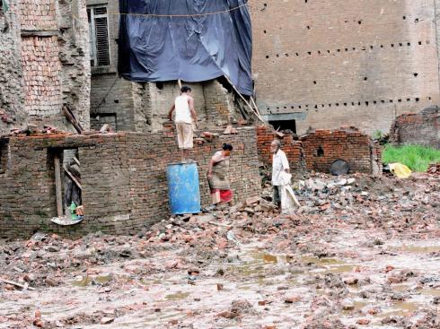 building up, again not for eternity