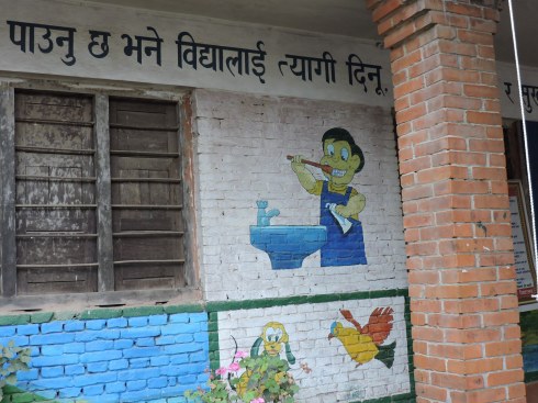 Kindergarten promissing good education in hygiene