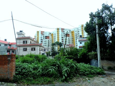 New apartment buildings near Bishalnagar where I live
