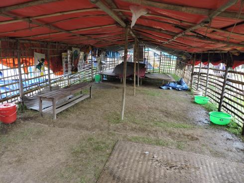 Still empty: the children are at school from 11a.m. - 3 p.m.