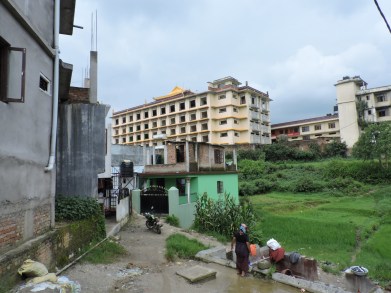 Buddhist monastry, now uninhabitable