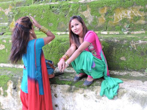 They took a picture of me, too, but that's not the same thing 