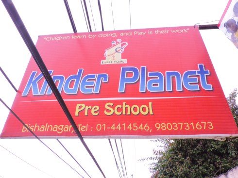 Children learn by doing, and Play is their Work